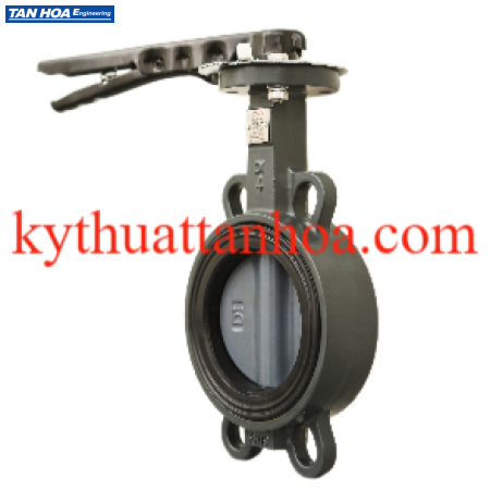 VFH2-WH, DN 150, Manual butterfly valve, Handle, PN 16